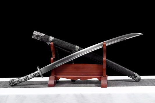Lion head integrated handle waist knife lion king knife狮王刀