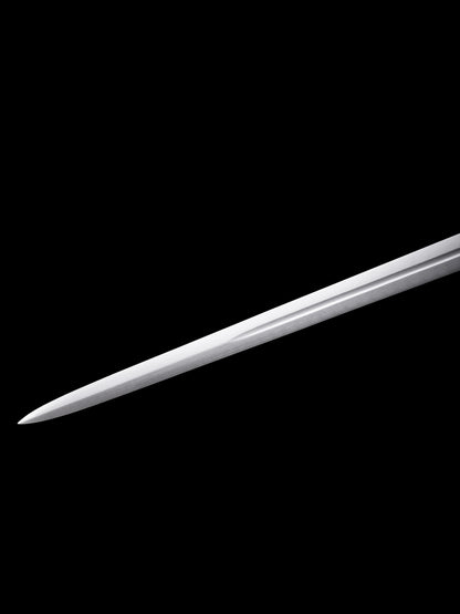 Crusader Knight's Two-Handed Sword (Forged from 60Si2Mn Steel)