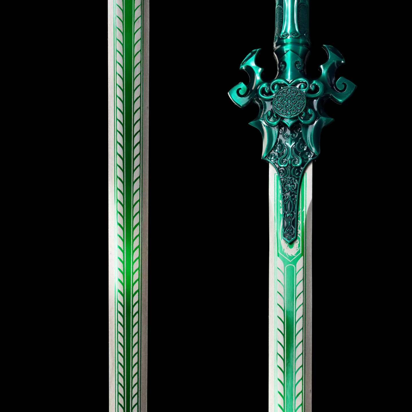 Demon Sword ~ Azure Flame (Forged from High Manganese Steel)青炎