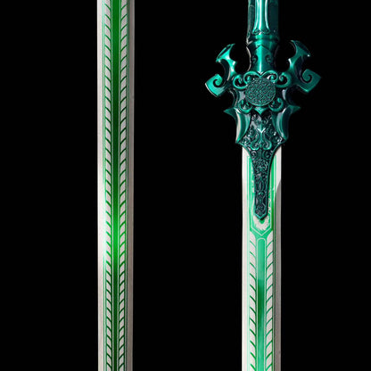 Demon Sword ~ Azure Flame (Forged from High Manganese Steel)青炎