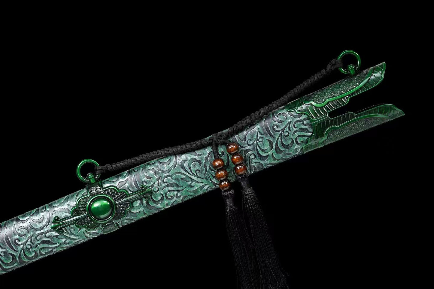 Dragon King Sword Green Sword of Good Luck 龙皇战剑