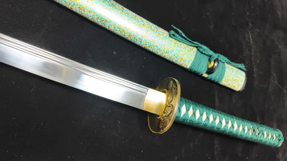 Green Goblin（Spring steel forging process）katana(B25)