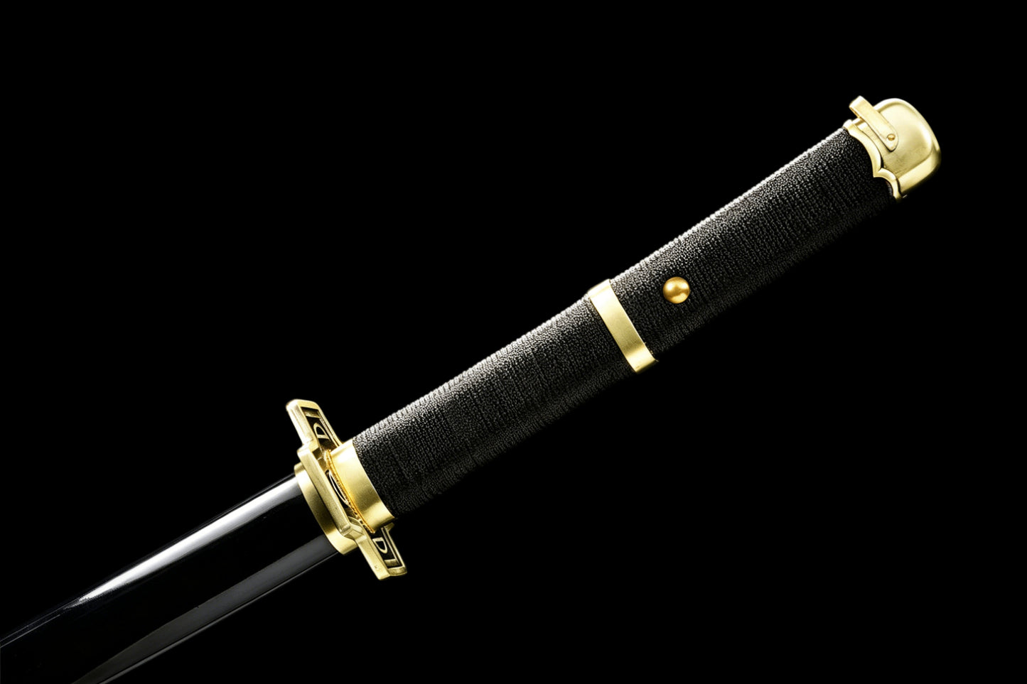 Yubashiri Katana, One Piece Roronoa Zoro Sword, Full Tang 1095 High Carbon Steel Forged Sharp Blade