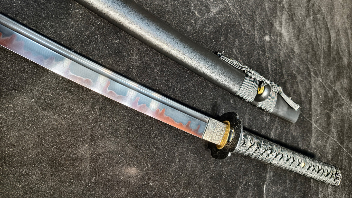 Black Fire，（T10 Forging Process）katana(B31)