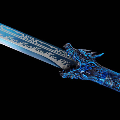 Imperial Blue (forged from high manganese steel)帝青