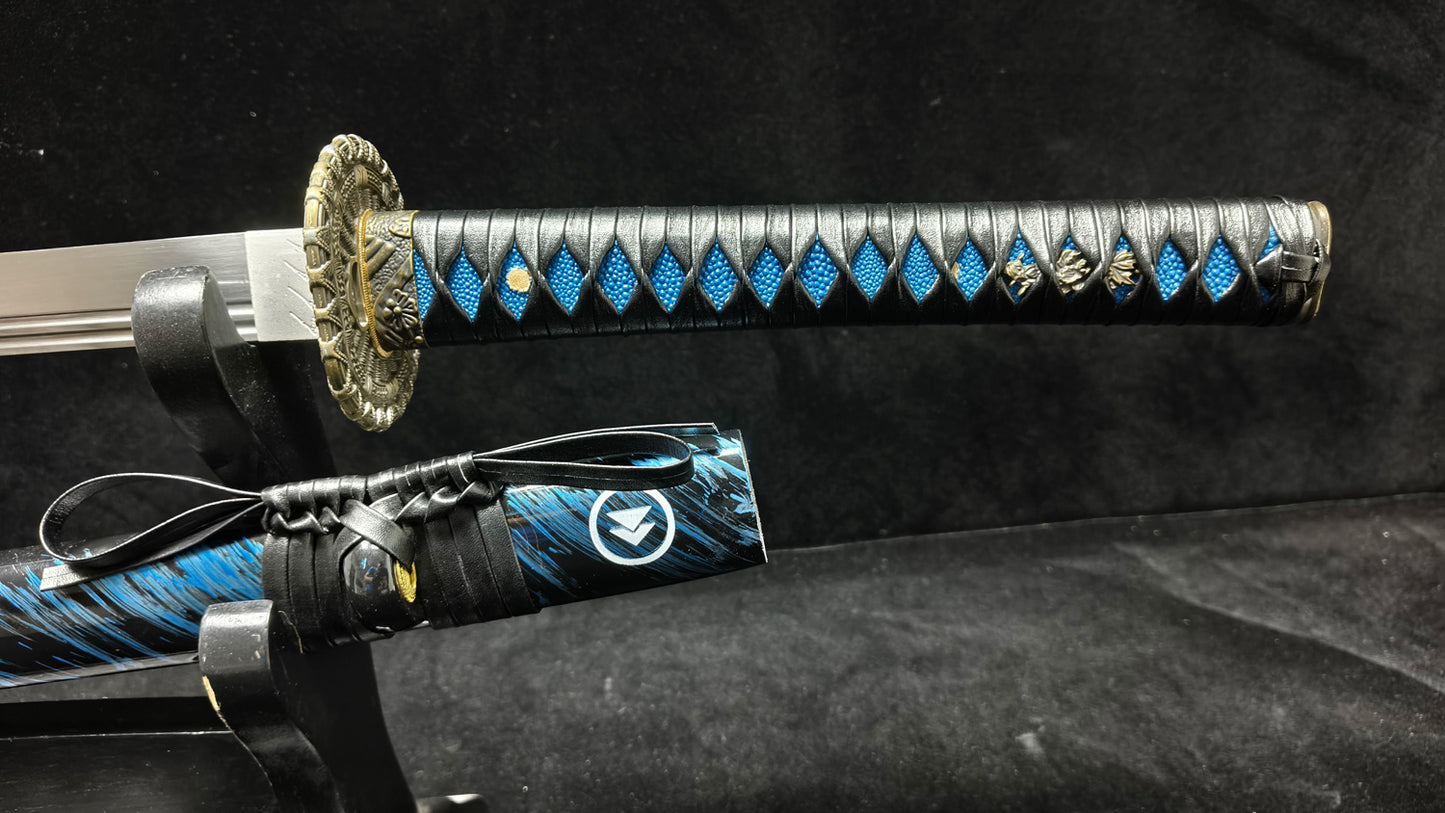 （Spring steel forging process） katana  (C58)