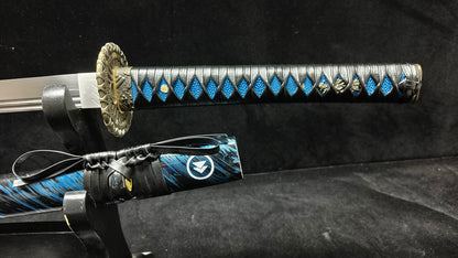 （Spring steel forging process） katana  (C58)