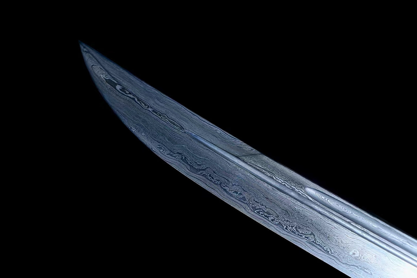 Pattern steel forging process 梅花清腰刀