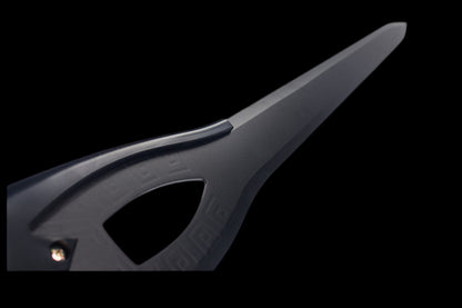 Peerless Black Sword (Stainless Steel), blunt blade, unsharpened.