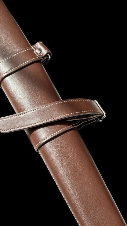 Medieval Knight Wide Blade One Hand Battle Sword Full Tang Forged Sharp Blade 65 Manganese Steel Vacuum Heat Treated Stainless Steel Fittings Wooden Core Leather Scabbard Collectible Replica Sword