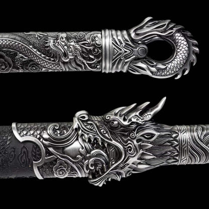 Dragon Emperor's Battle Blade (Forged from High-Manganese Steel)龍皇战刃