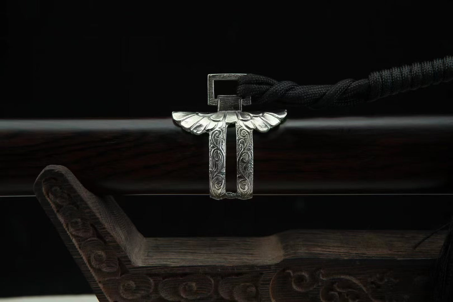 Square-handled replica Tang dynasty horizontal sword-方柄唐横剑