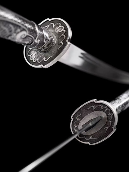 Lion head integrated handle waist knife lion king knife狮王刀