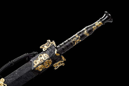 Han Sword — "The Venerable" (Forged Manganese Steel)圣尊