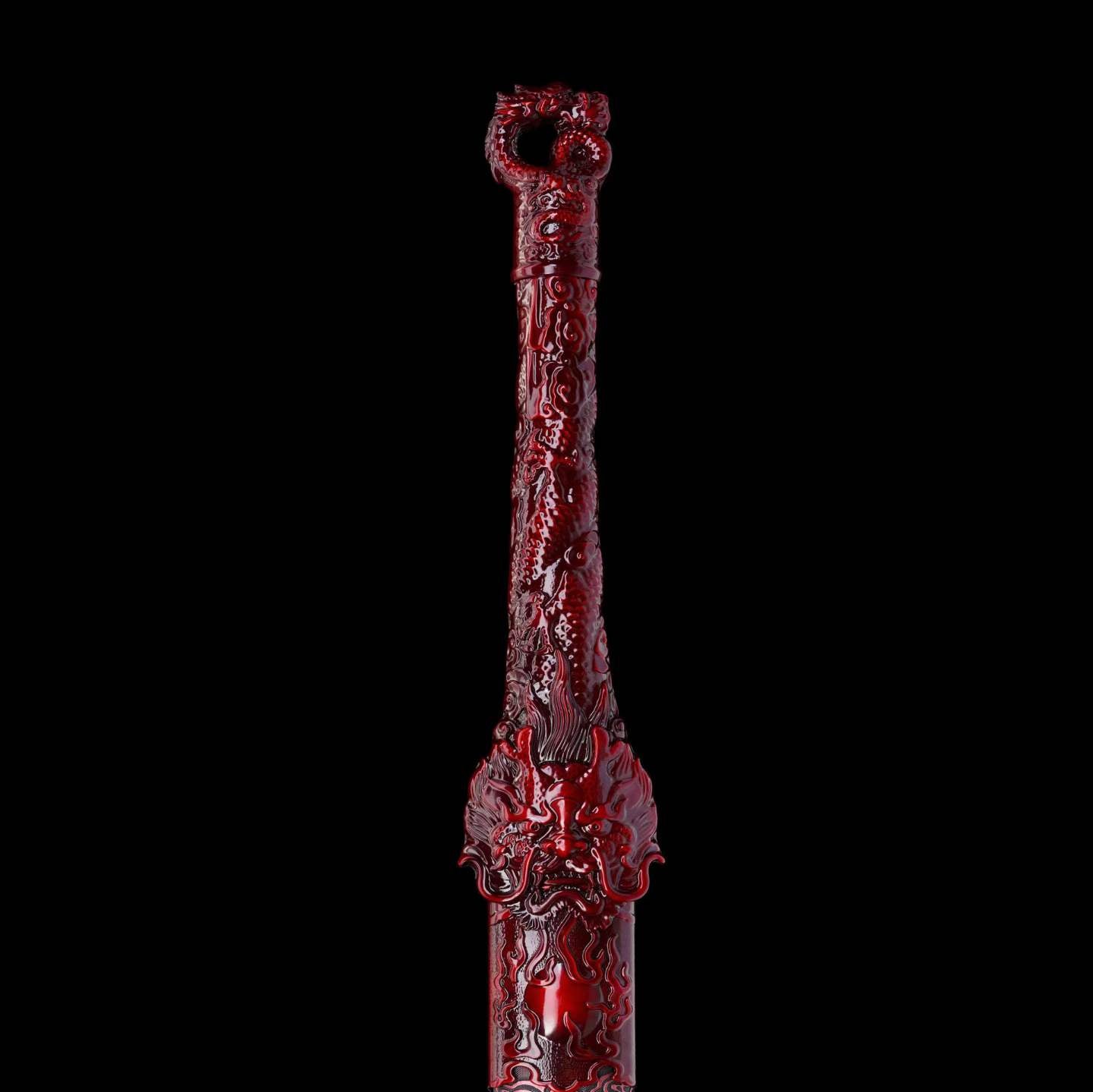 Dragon King Sword (Forged from High-Manganese Steel)龍啸九天