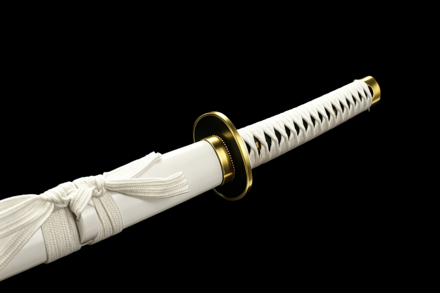 Wado Ichimonji Katana, One Piece Roronoa Zoro Sword, Full Tang 1095 High Carbon Steel Forged Sharp Blade