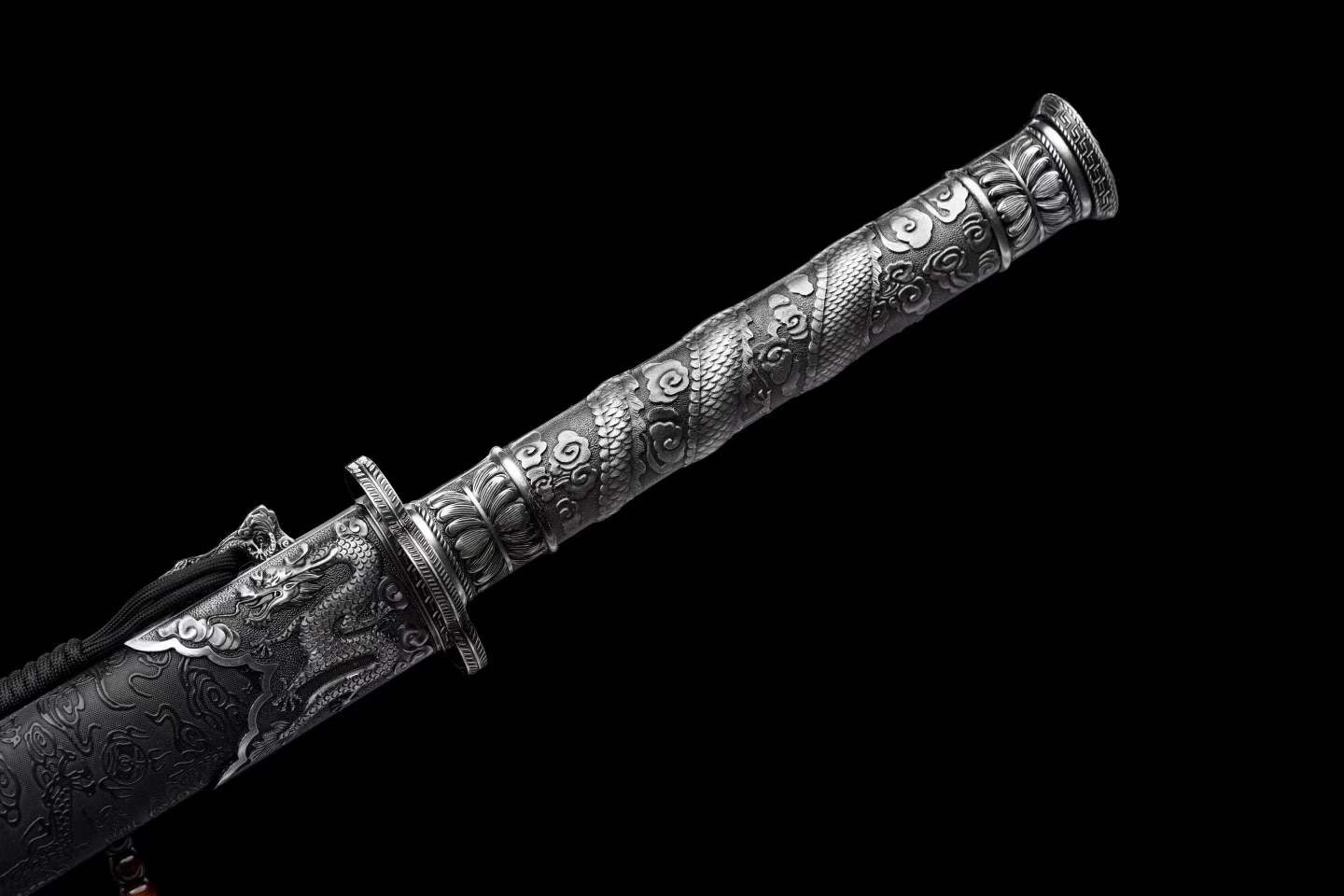 Roar of the Dragon in the Ink Sea (Forged High-Manganese Steel)墨海龙吟