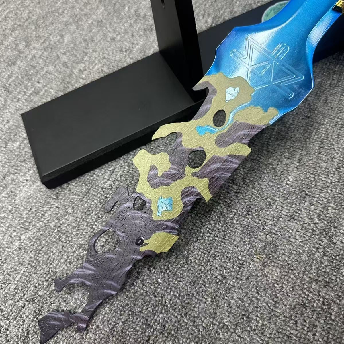 Master Sword Decayed Version (Stainless Steel) Blunt blade; unsharpened.
