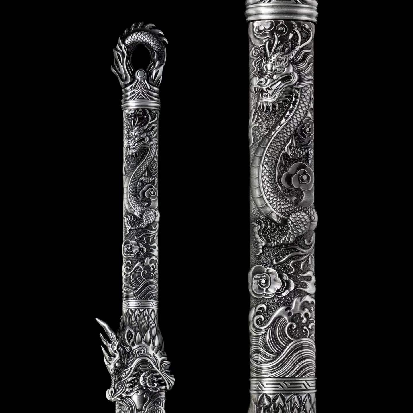 Dragon Emperor's Battle Blade (Forged from High-Manganese Steel)龍皇战刃