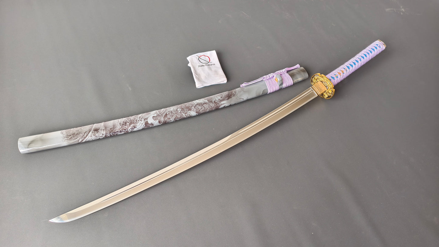 Dragon Sword( Spring steel forging process)katana(B28)