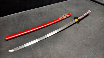 red warrior（Medium carbon steel forging process）katana,