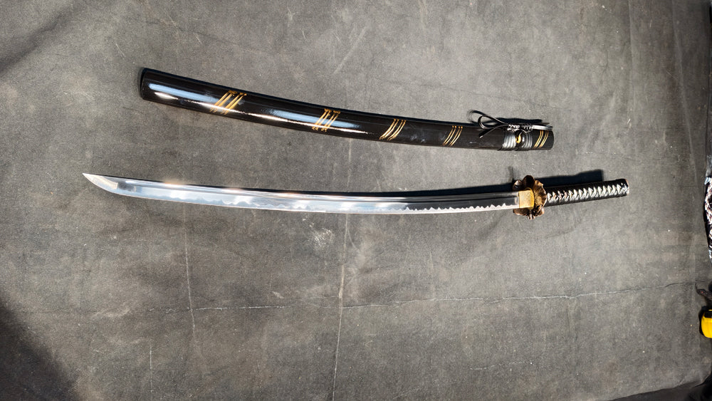 hunter(spring steel forged) very sharp,katana