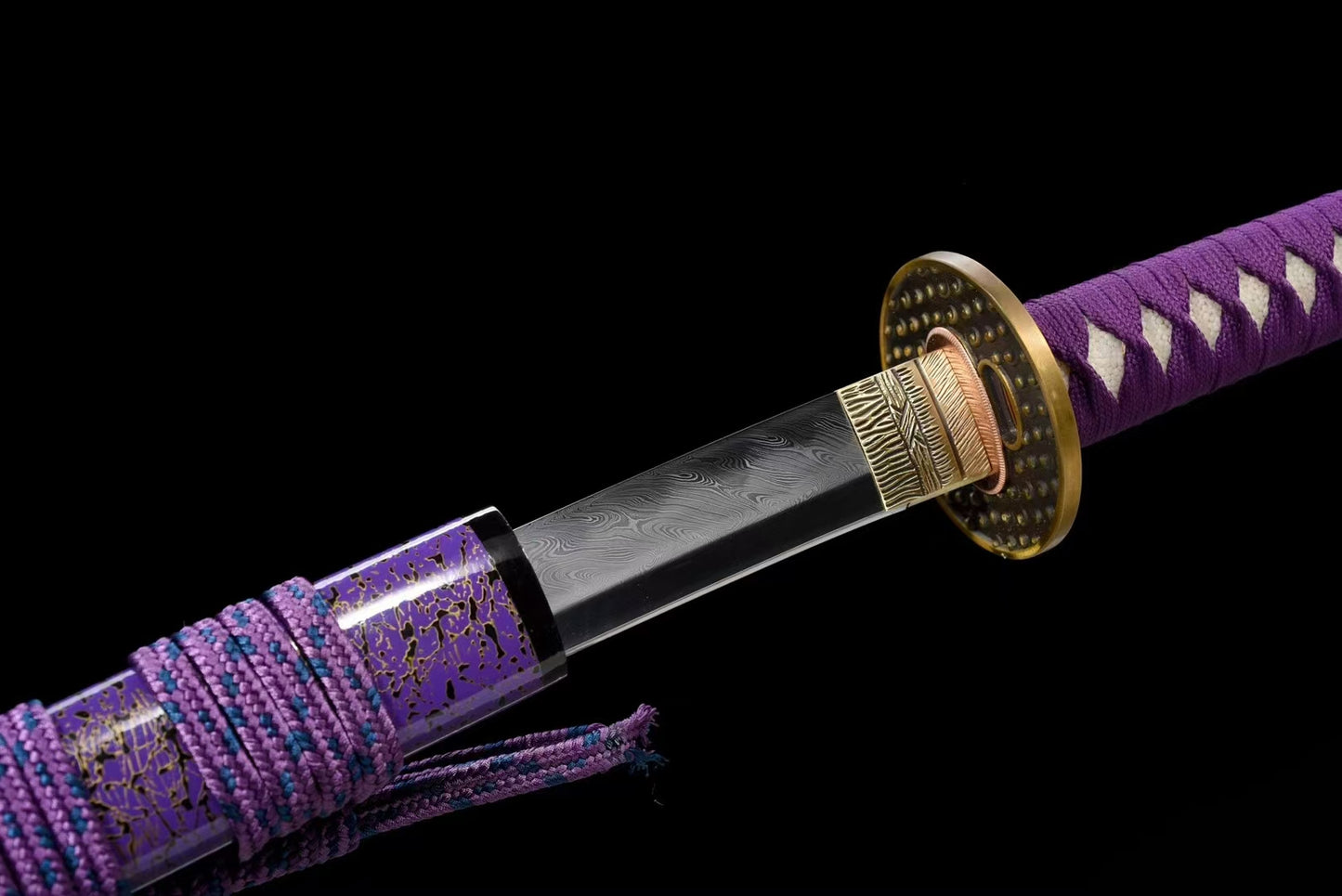 purple devil（Pattern steel forging technology）katana,（B98）