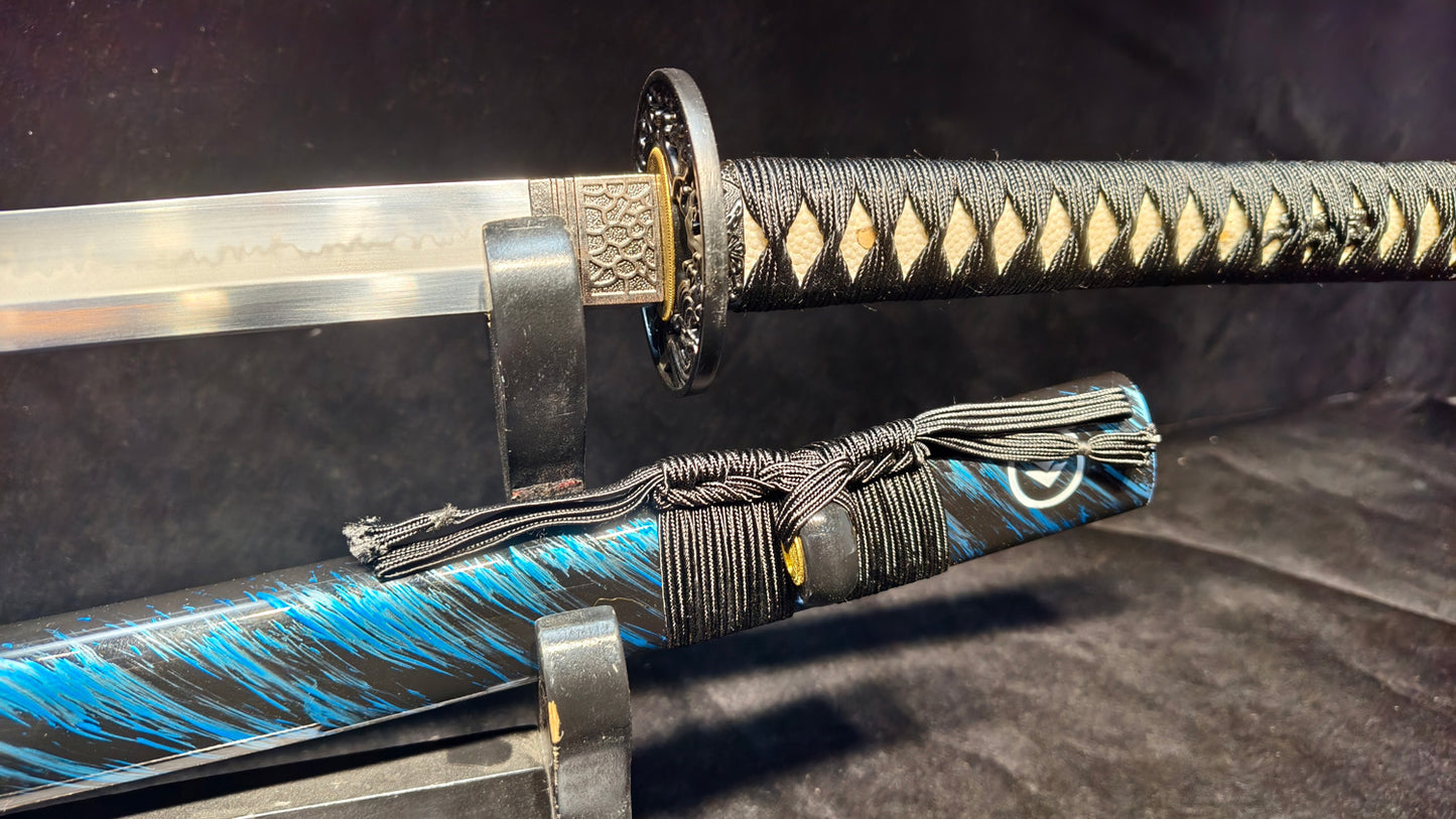 breaking waves（T10 forging process）katana(B36)