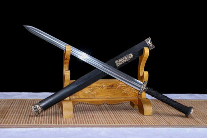 Pattern steel forging process 精英战剑