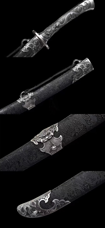 Waist knife Dragon knife Youlong knife游龙雁翎刀