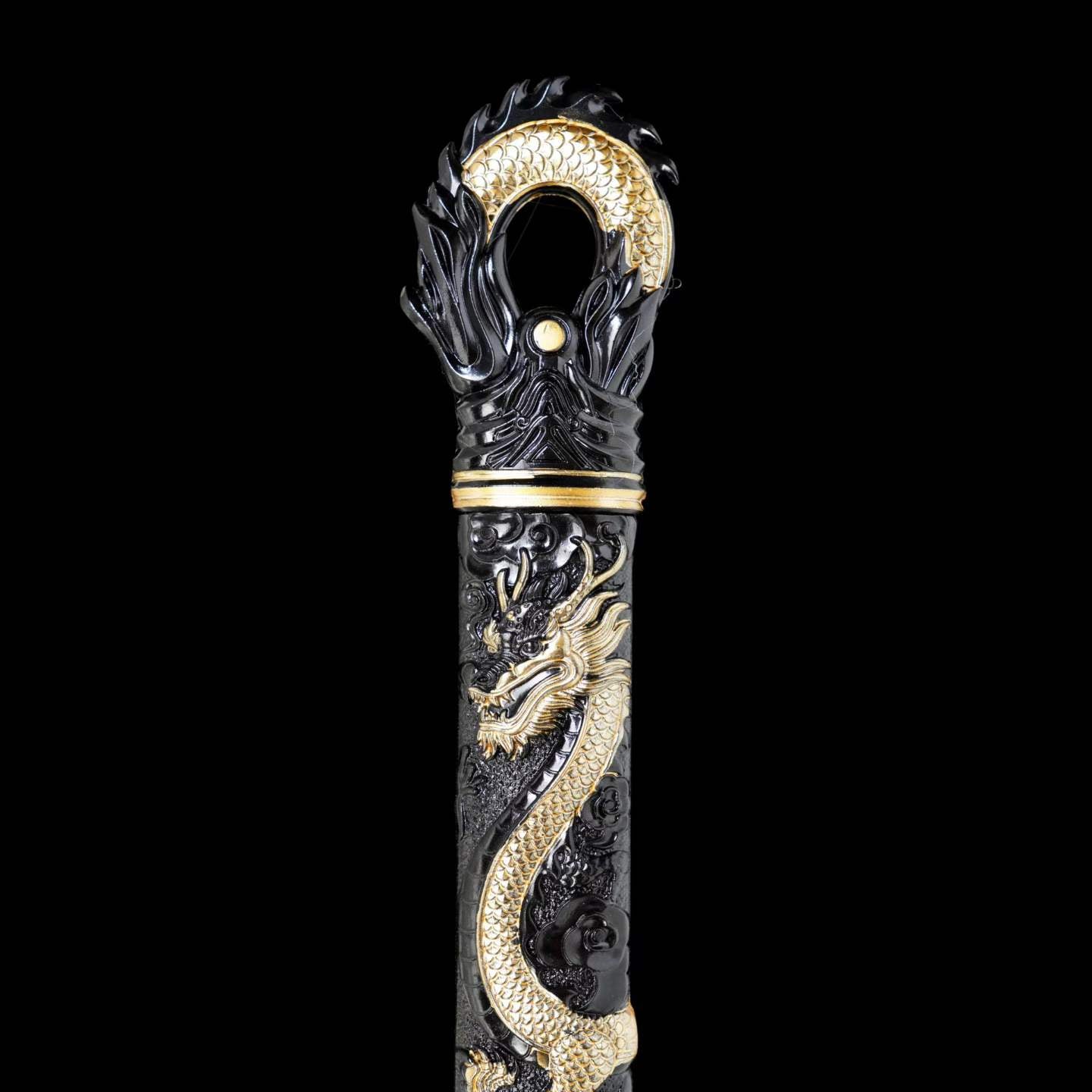 Dragon Scale Warblade (Forged from High-Manganese Steel)龙鳞战刃