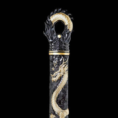 Dragon Scale Warblade (Forged from High-Manganese Steel)龙鳞战刃
