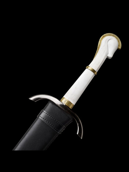 The Lord of the Rings: Halbrand's Sword - Elven Sword (Forged Pattern Steel)