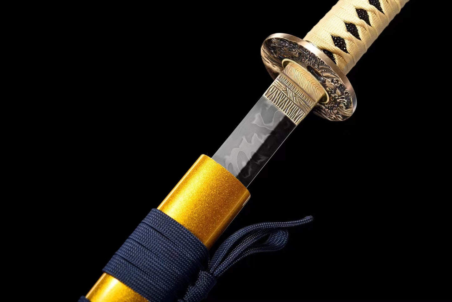 Dragon Warrior（T10 covers the soil and burns the blade）katana