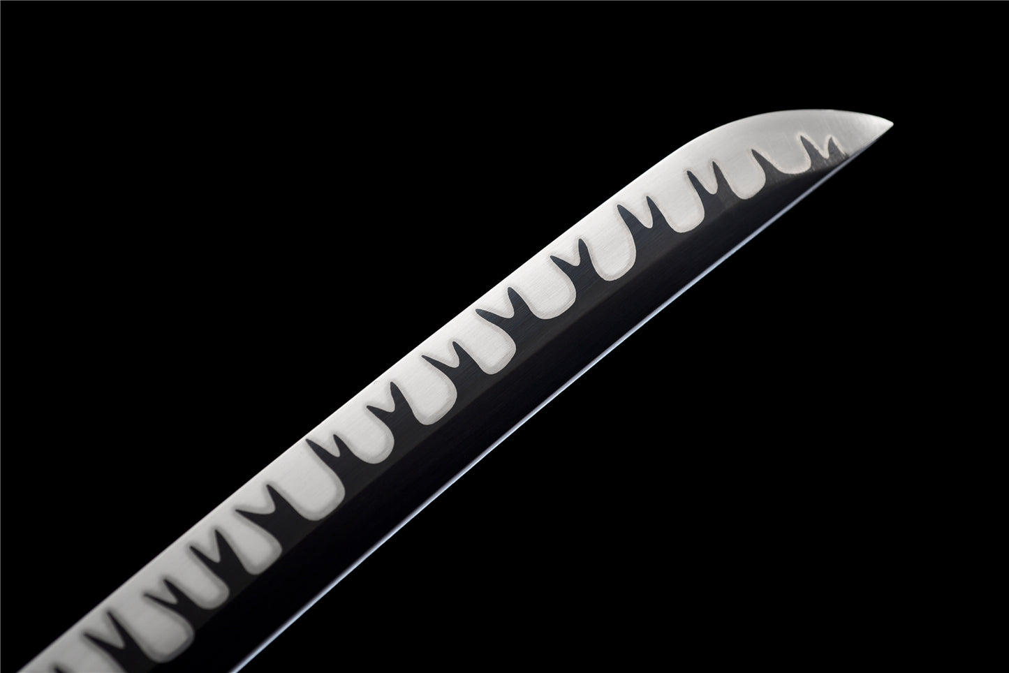 Yamato Katana, Devil May Cry 5 Vergil Sword, Full Tang Forged Manganese Steel Blackened Blade, High Game Restoration, Sharp Blade