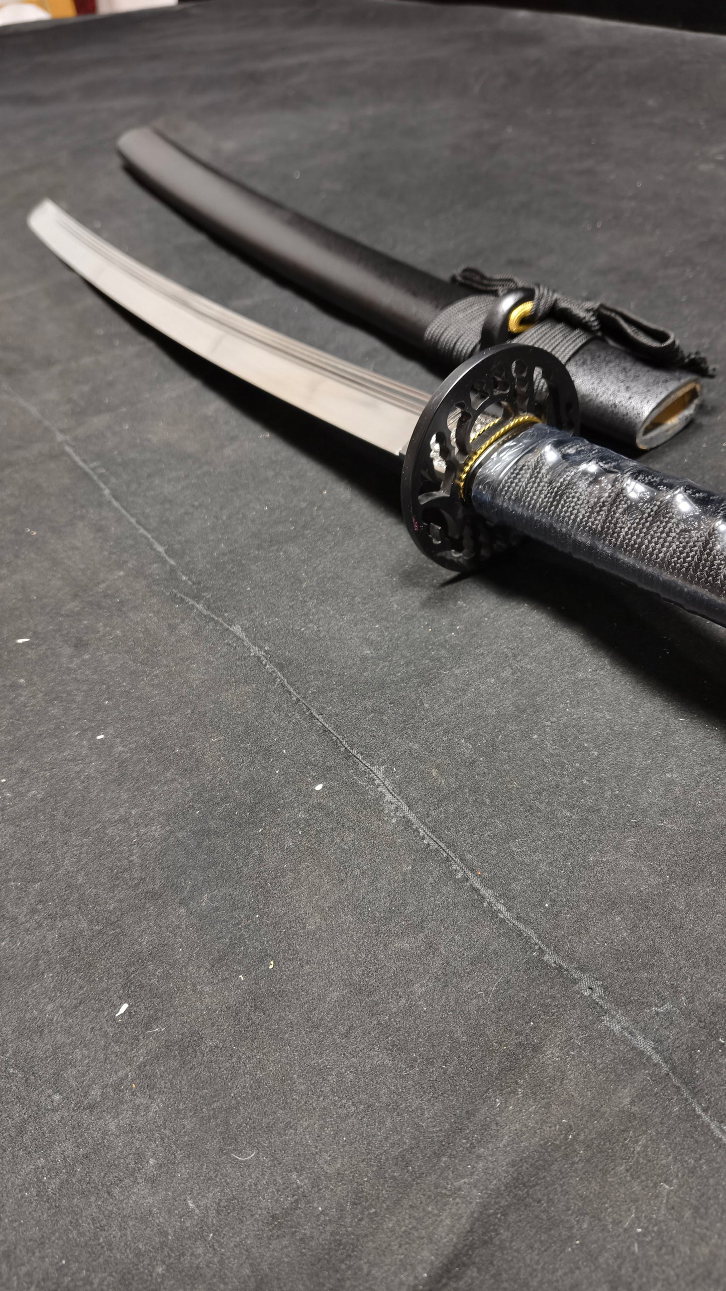 knife warrior（spring steel forged）extremely sharp,katana ,short knife