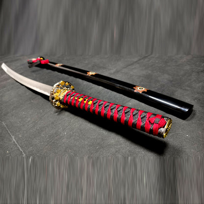 red devil(spring steel forged) very sharp,katana