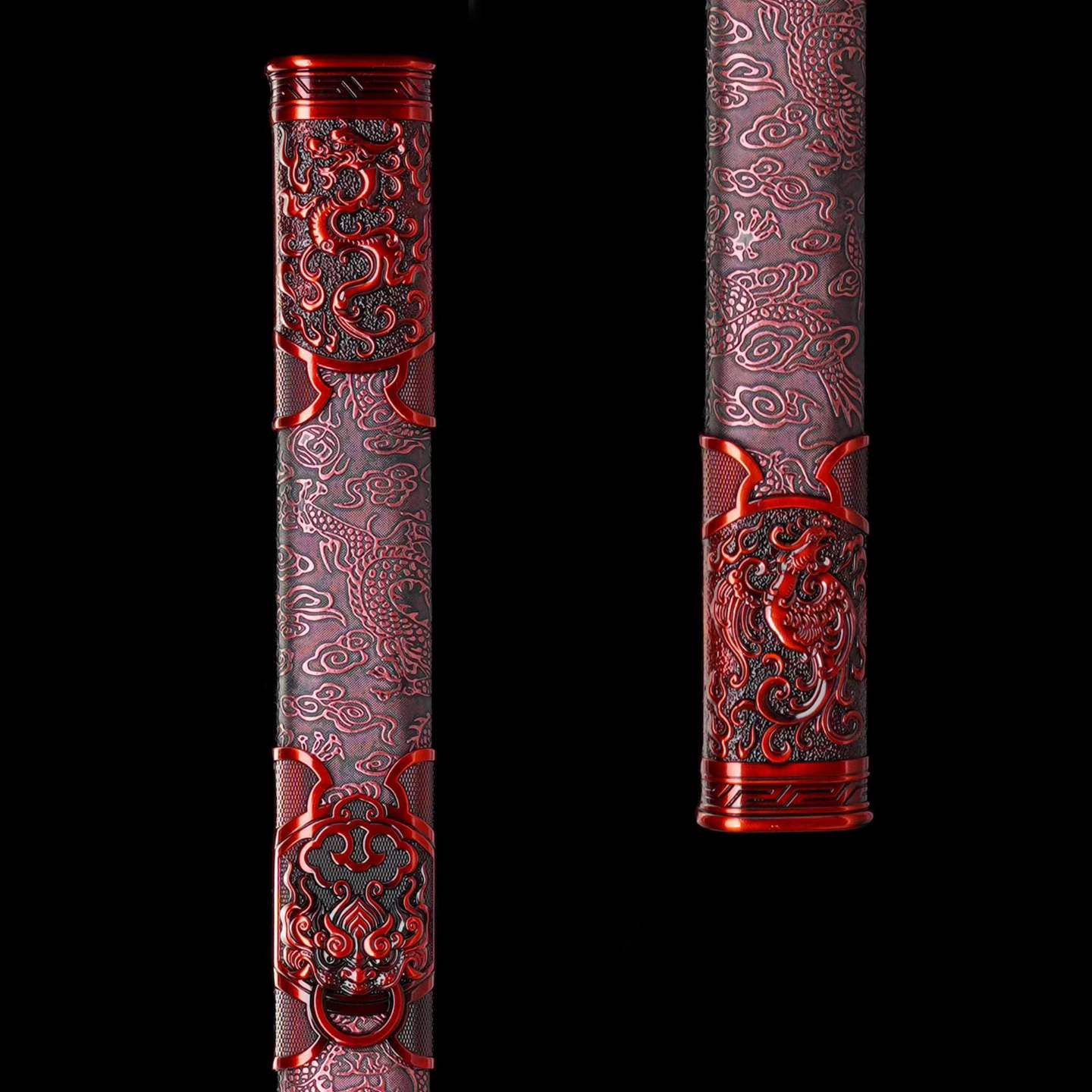 Luochen Sword (Forged from High-Manganese Steel)落尘剑