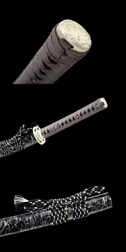 Musashi（Pattern steel forging process）katana,(B93)