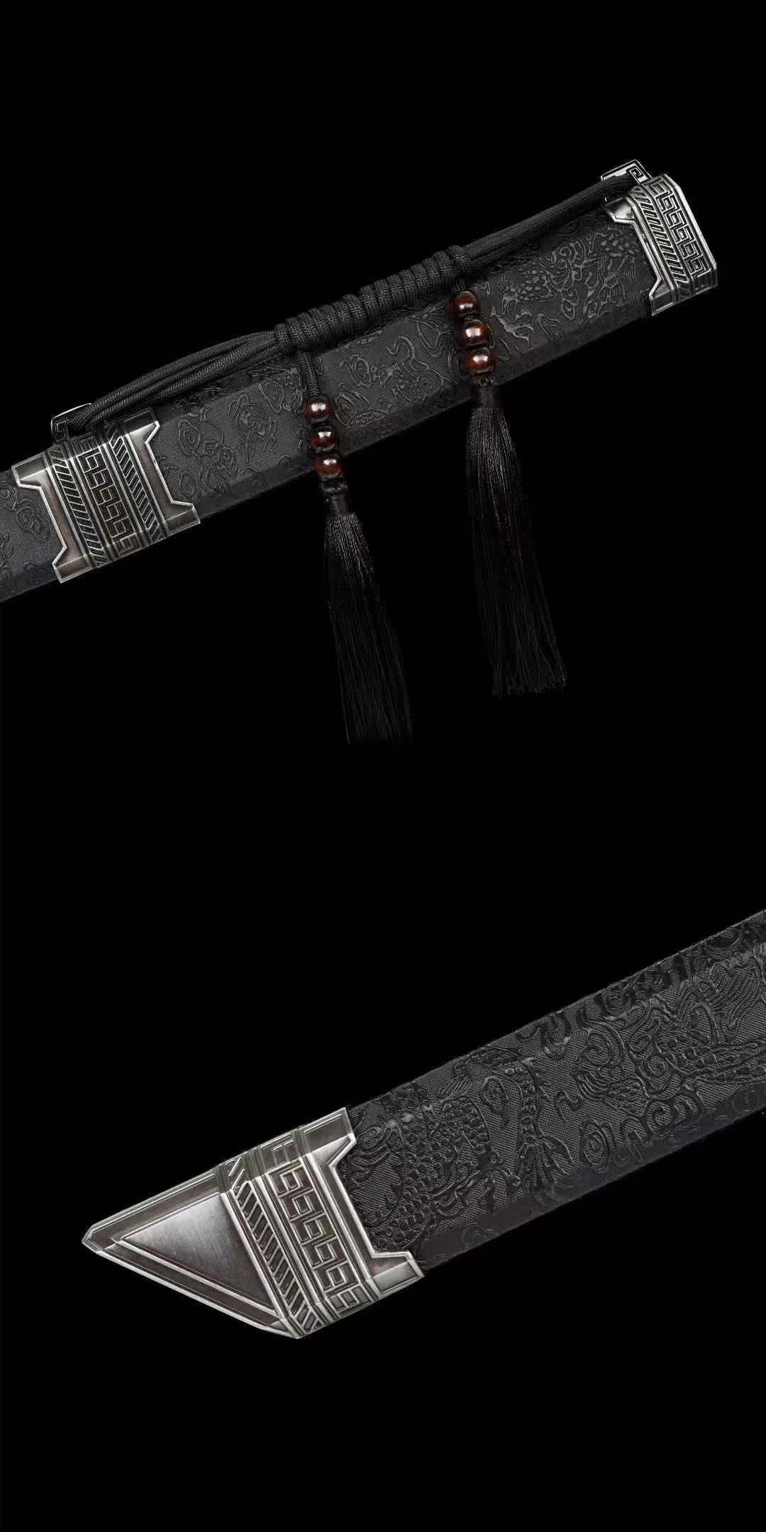 Anime God-Slaying Star Blade    Curved God-Slaying Blade - Red Soul