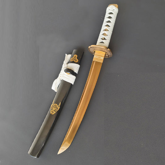 Yellow short knife