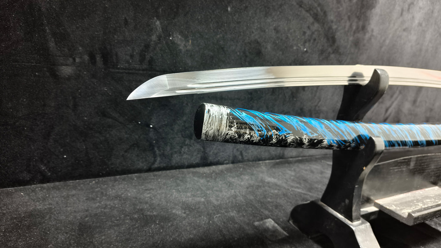 （Spring steel forging process） katana  (C58)