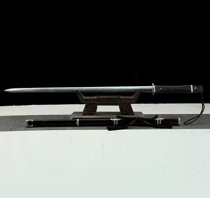 Square-handled replica Tang dynasty horizontal sword-方柄唐横剑