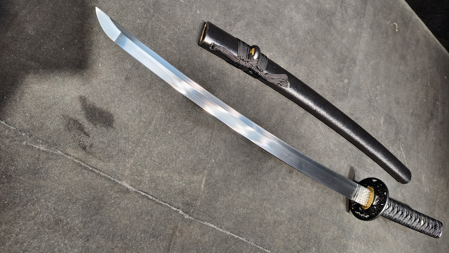 （Spring steel forging process）katana,short knife