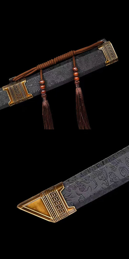 Anime God-Slaying Star Blade  Curved God-Slaying Blade - Red Soul赤魂