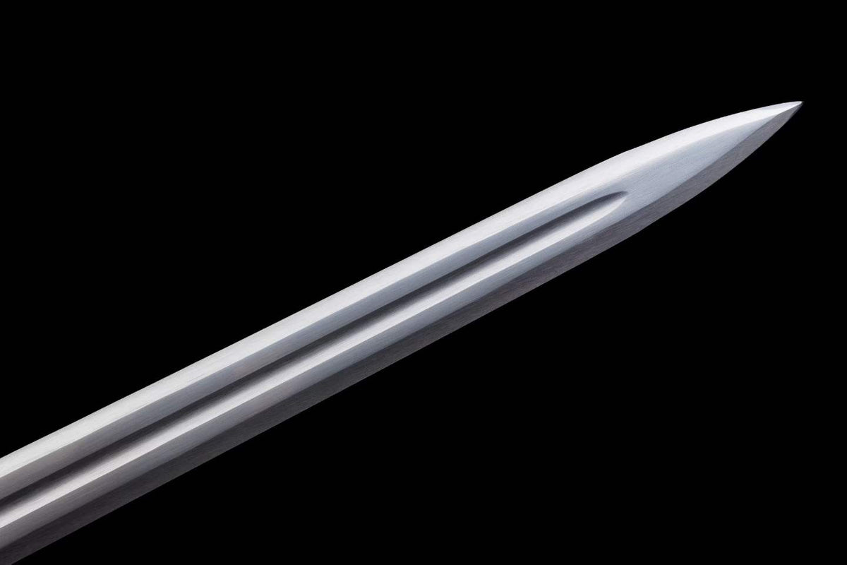 Bagua Chinese Sword, Full Tang Construction, High Manganese Steel Blade, Y-shaped Fuller, Sharp Edge, Rotatable Tai Chi Alloy Fittings, Premium Hainan Huanghuali Wood Scabbard, Collectible Decorative Chinese Sword