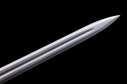 Bagua Chinese Sword, Full Tang Construction, High Manganese Steel Blade, Y-shaped Fuller, Sharp Edge, Rotatable Tai Chi Alloy Fittings, Premium Hainan Huanghuali Wood Scabbard, Collectible Decorative Chinese Sword