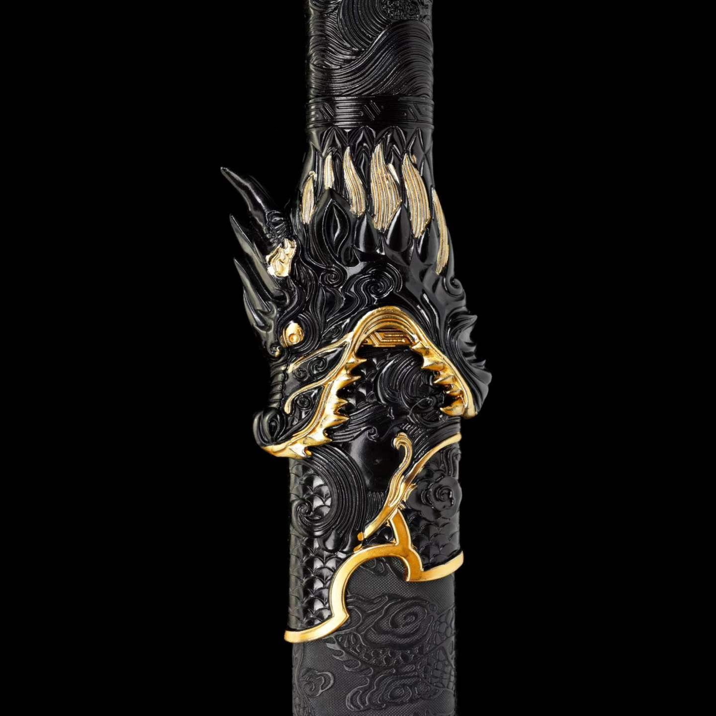 Dragon Scale Warblade (Forged from High-Manganese Steel)龙鳞战刃