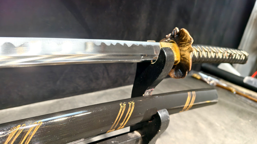 hunter(spring steel forged) very sharp,katana