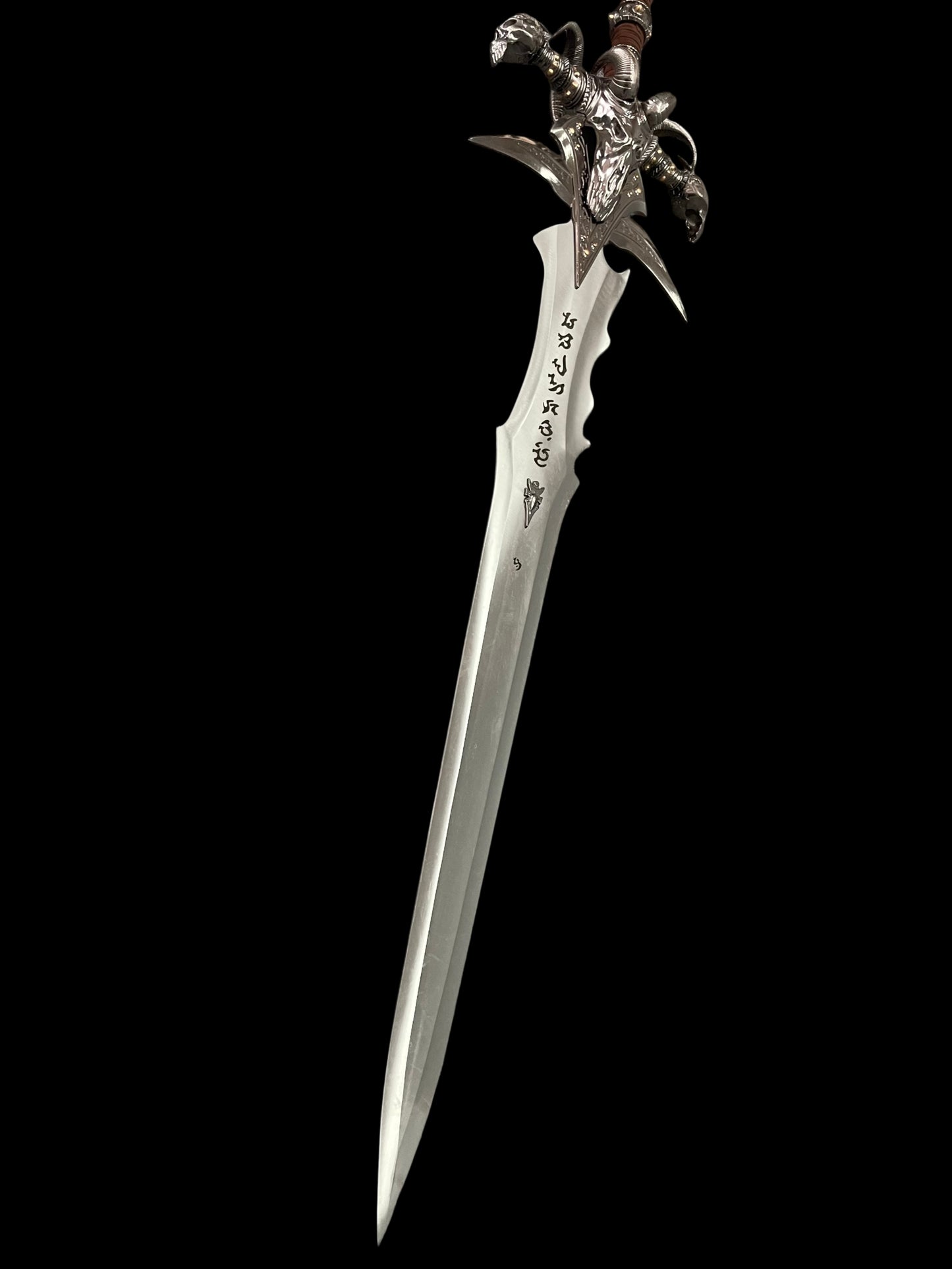 (4kg) Frostmourne (Stainless Steel) — Blunt Blade (Unsharpened)